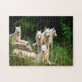 varg av vilda djur och växter pussel