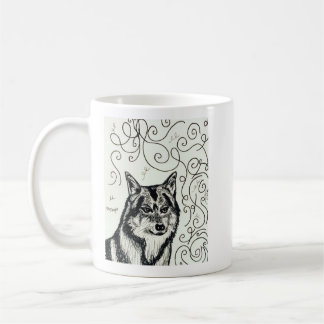 Varg av Wisdom Kaffemugg