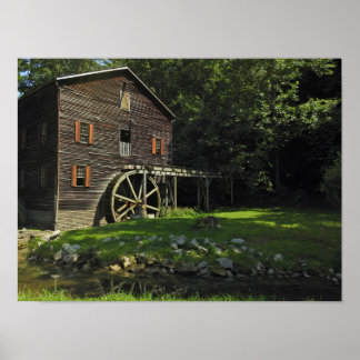 Varg Bäck Grist Mill Poster