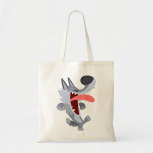 Varg Bag för Cute Dancing Tecknad Tygkasse