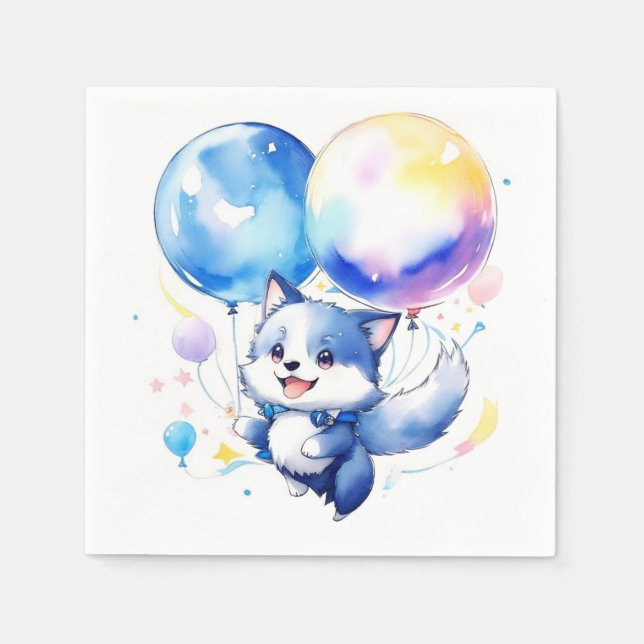 Varg Birthday Pappersservett (Framsidan)