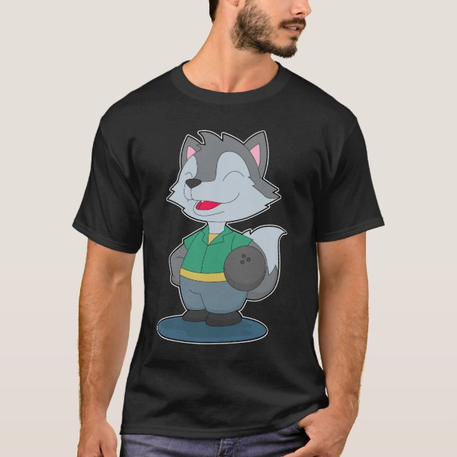 Varg Bowling Bowlingsport T Shirt (Framsida)