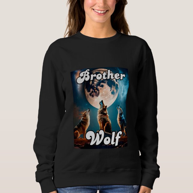 Varg Brother Matching Tribe Vargars Camping Pack M T Shirt (Framsida)