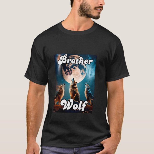 Varg Brother Matching Tribe Vargars Camping Pack M T Shirt (Framsida)