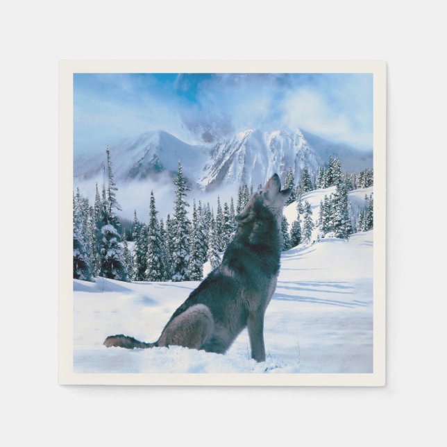 Varg Call Pappersservett (Framsidan)