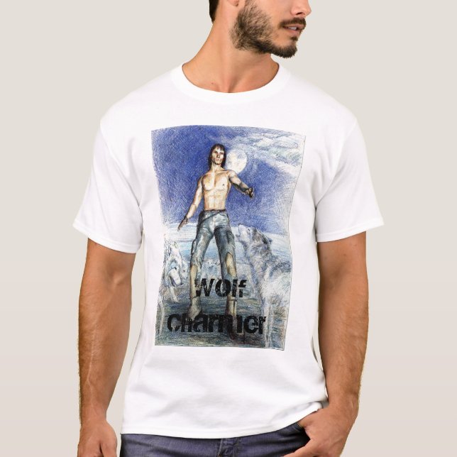 Varg-Charmer-fantasi-t-shirt Tee (Framsida)