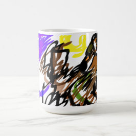 Varg coolt glädje kaffemugg