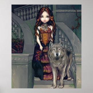 Varg Countess ART PRINT vargars gothic vampyr Poster
