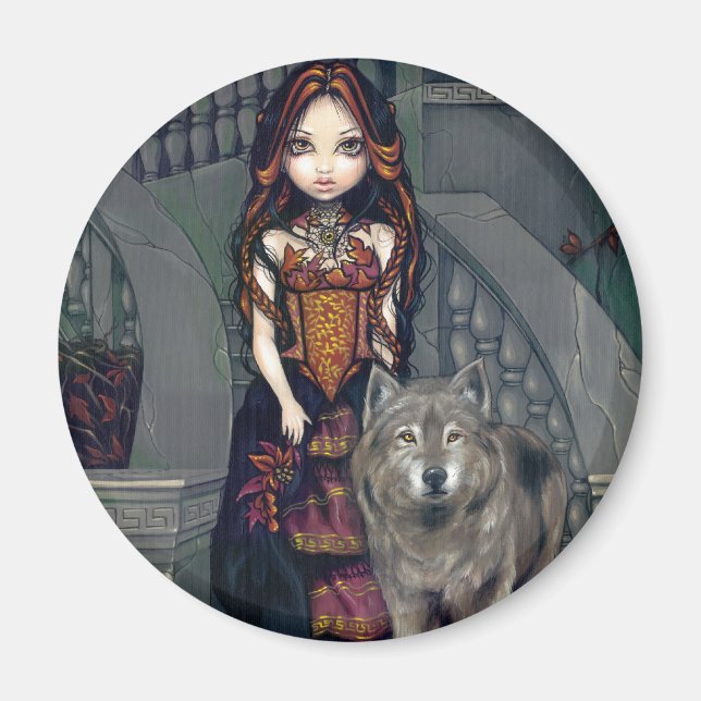 "Varg Countess" Magnet (Framsidan)