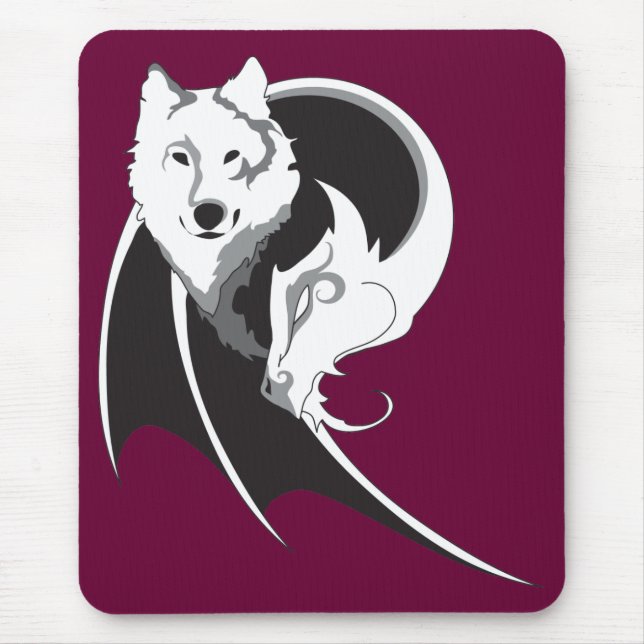 Varg & drake Mousepad Musmatta (Framsidan)