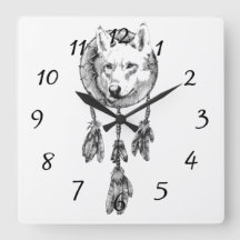 Varg Dreamcatcher Acrylic Wall Clock