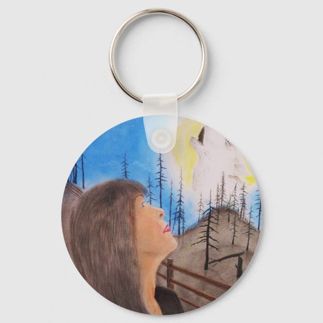 Varg Dreamer Nyckelring (Framsida)