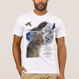 VARG, EGJ, RAVEN, Måne, berg & Dikt, T-Shirt