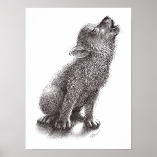 Varg eller Hund Poster
