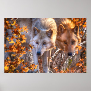 Varg FAMILY AUTUMN Poster