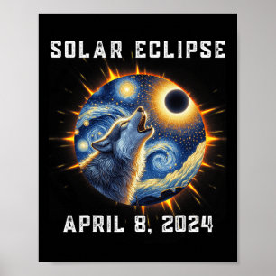 Varg Fläkt Totality Solar Eclipse 2024 Totality To Poster