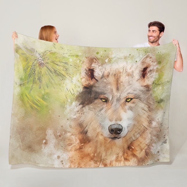 Varg Fleece Blanket (På plats)