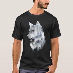 varg för dubblans exponering vargar älskare presen t shirt