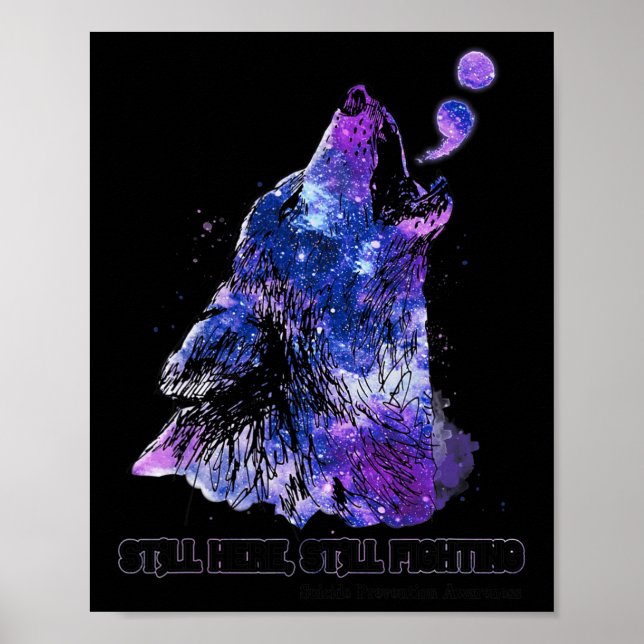 Varg för förebyggande av självmord poster (Framsidan)