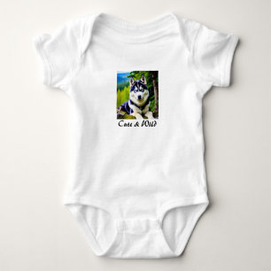 Varg för grafikdesign i Baby-jumpdräkt T Shirt