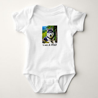 Varg för grafikdesign i Baby-jumpdräkt T Shirt