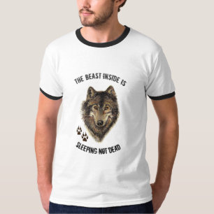 Varg för inspiration eller motivation t shirt