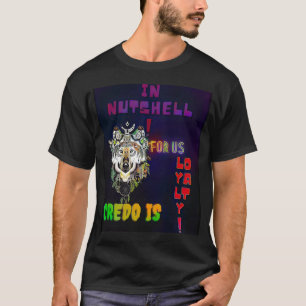 VARG FÖR MANAR OCH KVINNOR T SHIRT