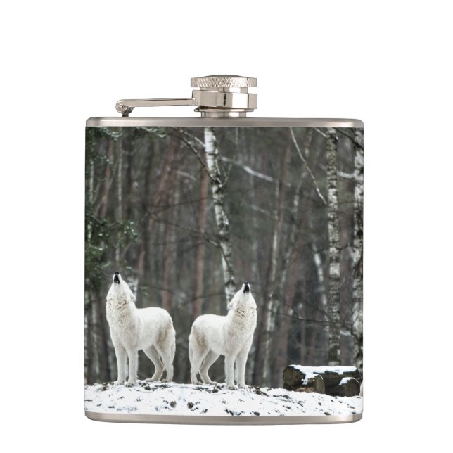 Varg för Polar av vildmark Fickplunta (Framsidan)