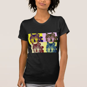 Varg för popkonst t shirt