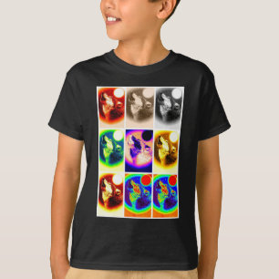 Varg för popkonst t shirt