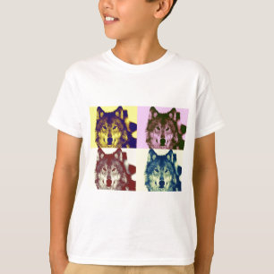 Varg för popkonst t shirt
