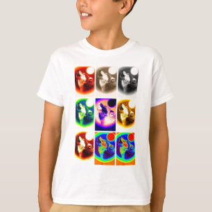 Varg för popkonst t shirt
