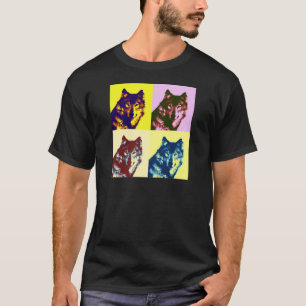 Varg för popkonst tee