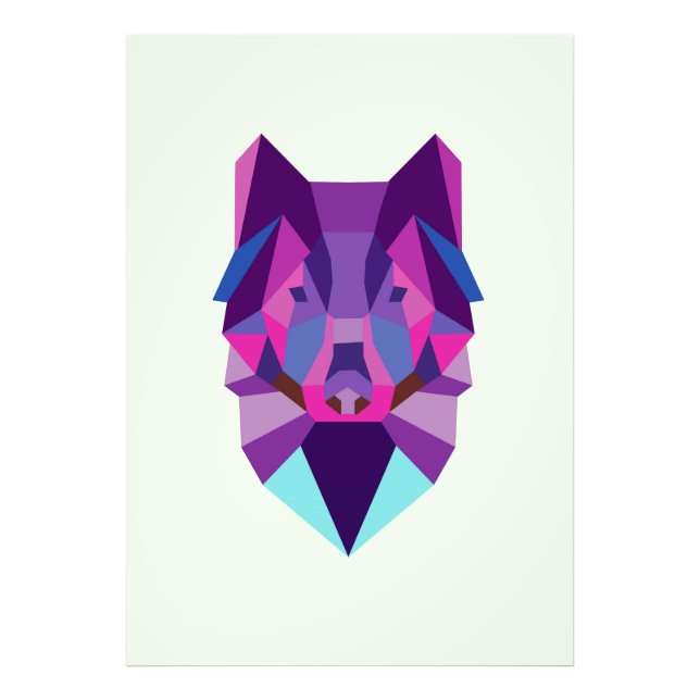 Varg Fototryck (Framsidan)