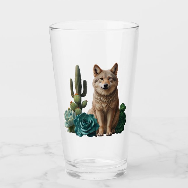 Varg fyra glaskopp (Framsida)