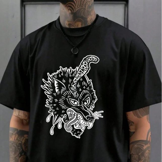 Varg fyrtio Unisex Tee (Skapare uppladdad)