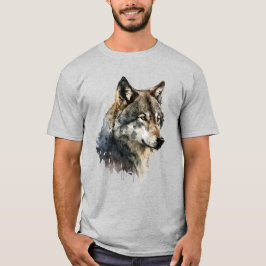 Varg Graphics Art Animal Vargar Fläkt Art T Shirt