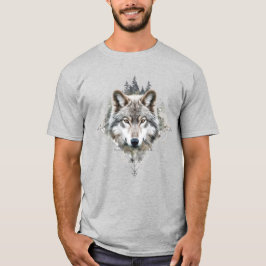 Varg Graphics Art Animal Vargar Fläkt Art T Shirt