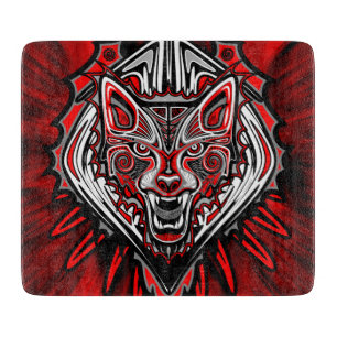 Varg Haida-stammestotemdesign