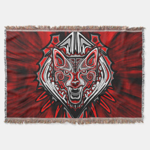 Varg Haida-stammestotemdesign Mysfilt