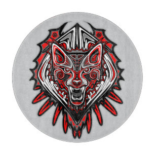 Varg Haida Tribal Totem Design
