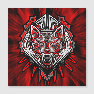 Varg Haida Tribal Totem Design