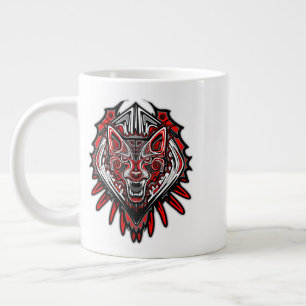 Varg Haida Tribal Totem Design Jumbo Mugg