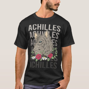 Varg Head - Achilles Namn T Shirt