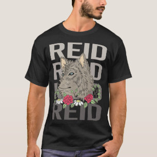 Varg Head - Reid Namn T Shirt