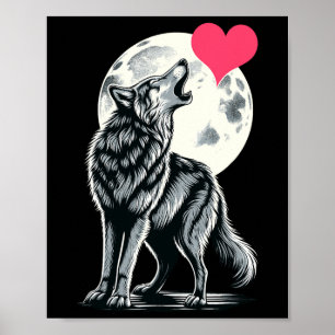 Varg Holding Heart Valentine Day Cute Vargars Val Poster