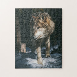 Varg hos Vild djur Pussel