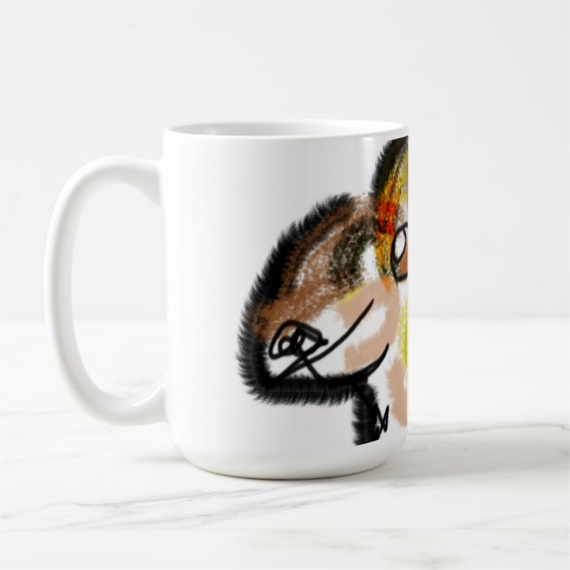 Varg höst kaffemugg (Vänster)
