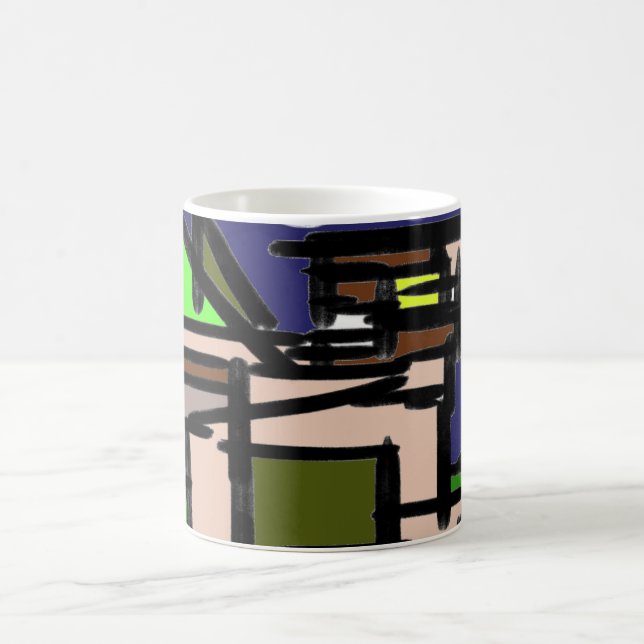 Varg howkväll kaffemugg (Center)