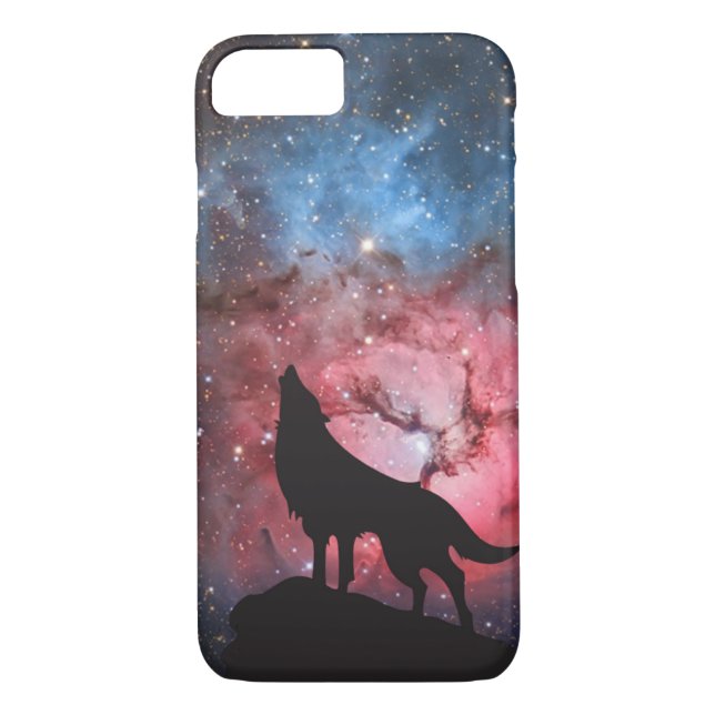 Varg Howling i Galaxy Case-Mate iPhone Skal (Baksida)